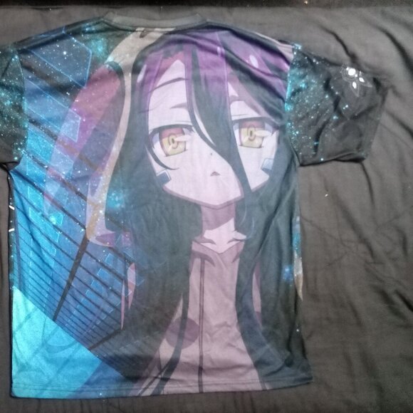 No Game No Life Zero Schwi AOP Anime Manga T-Shirt - Picture 6 of 6